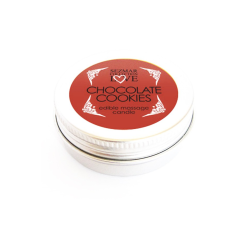 Mini Bougie de massage Chocolat Cookie 30ml 100% naturelle 