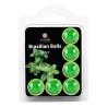 6 boules de massage brésiliennes à la menthe 