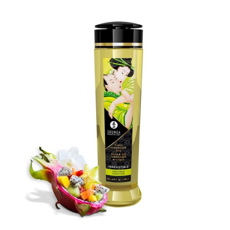 Huile de massage aphrodisiaque Fusion d'Asie 240ml 