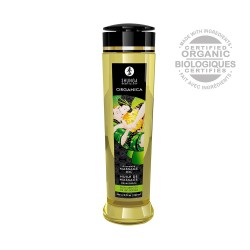 Huile de massage aphrodisiaque Organica bio thé vert 240ml 