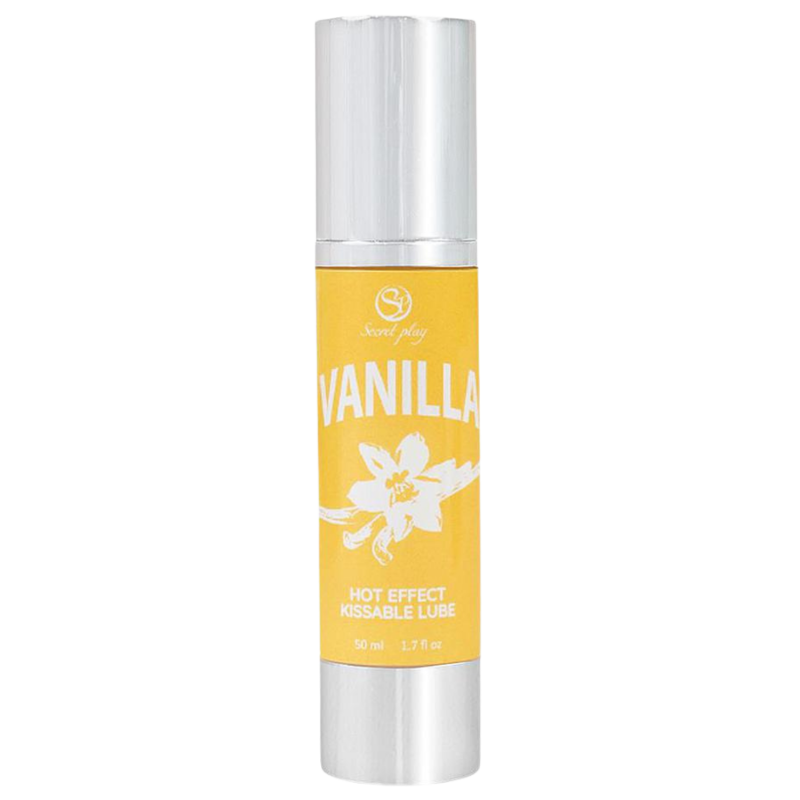 2 en 1 Lubrifiant et huile de massage vanille chauffant