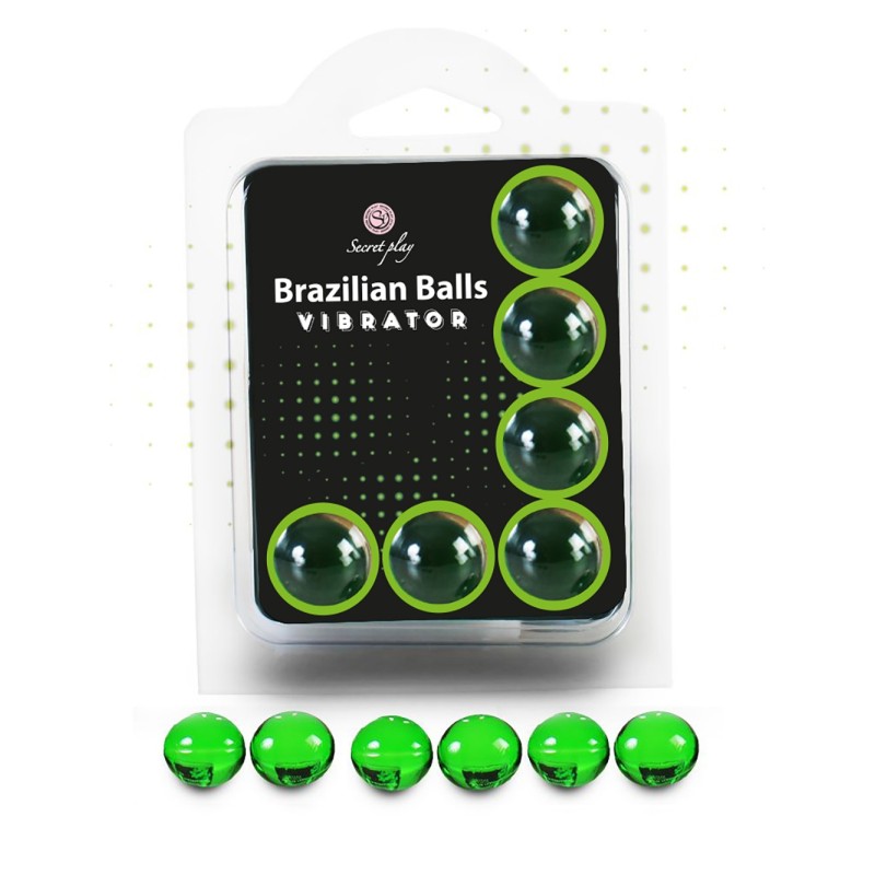 6 boules Brésiliennes effet vibrant 