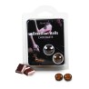 Boules de massage Brésiliennes chocolatées 