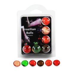 Boules de massage Brésiliennes multi-saveurs 