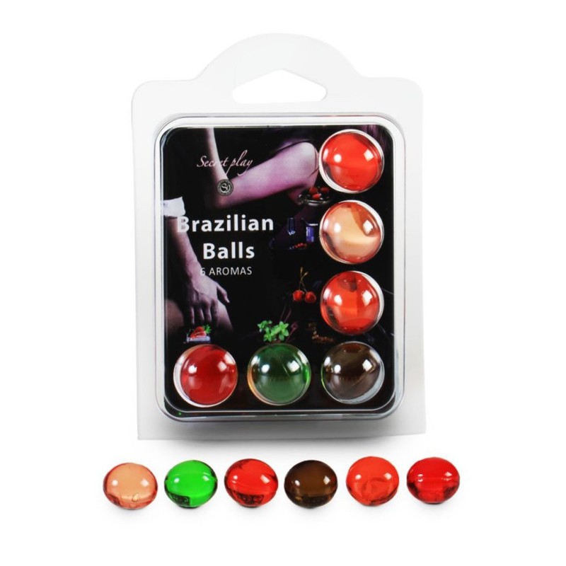 Boules de massage Brésiliennes multi-saveurs 