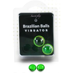 Boules de massage Brésiliennes effet vibrant 