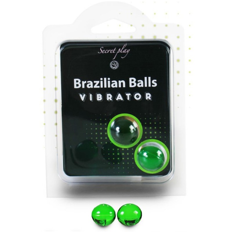 Boules de massage Brésiliennes effet vibrant 