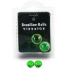 Boules de massage Brésiliennes effet vibrant 