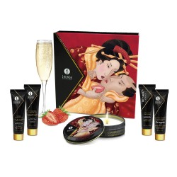 Coffret de Geisha vin pétillant à la fraise 