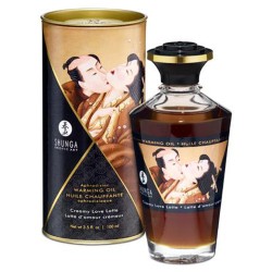 Huile chauffante latté d'amour comestible 100ml 