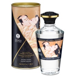 Huile chauffante vanille comestible 100ml 