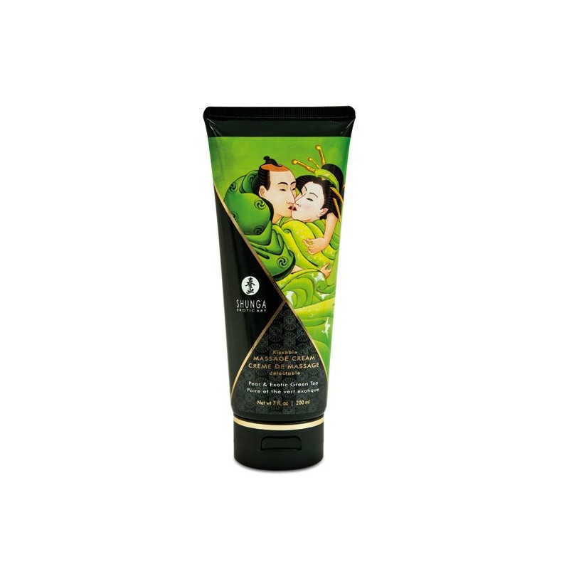 Crème hydratante de massage thé vert poire 200ml 