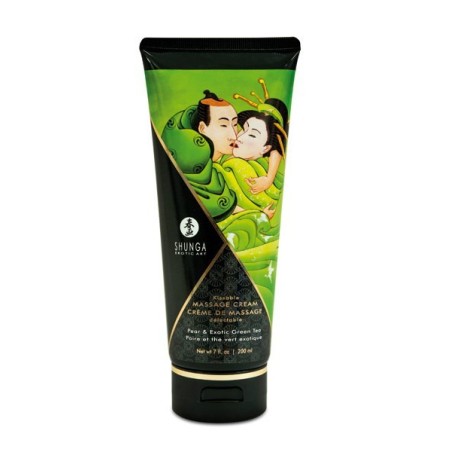 Crème hydratante de massage thé vert poire 200ml 