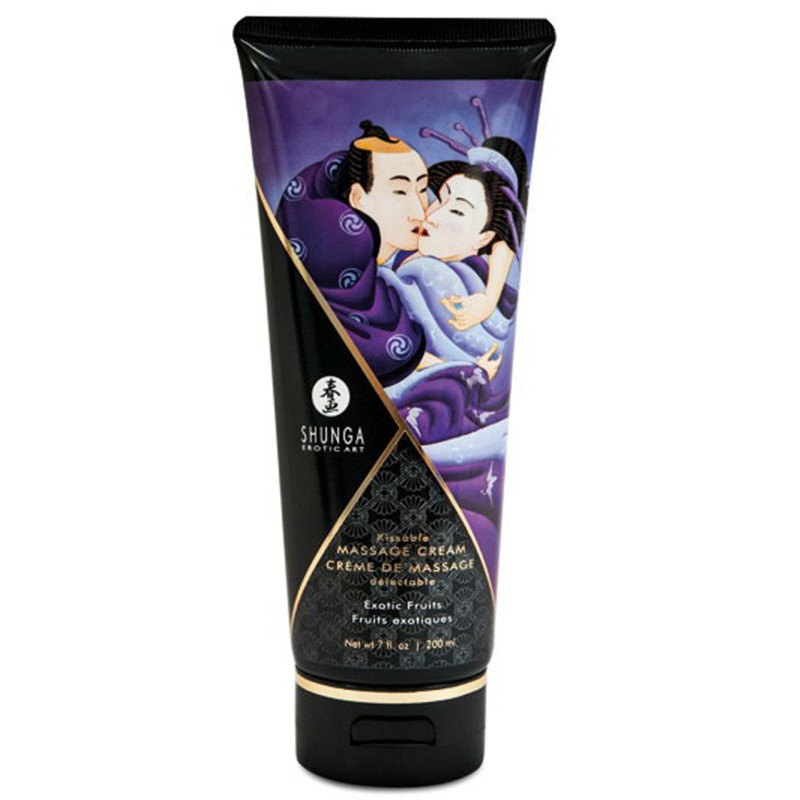Crème hydratante de massage exotique 200ml 