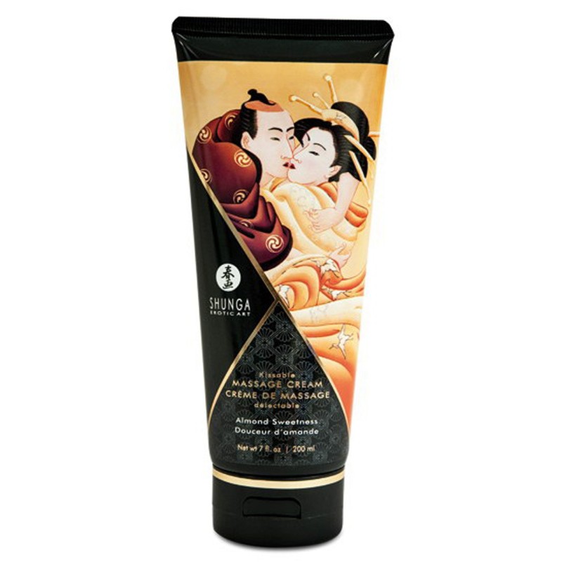 Crème hydratante de massage amande 200ml 