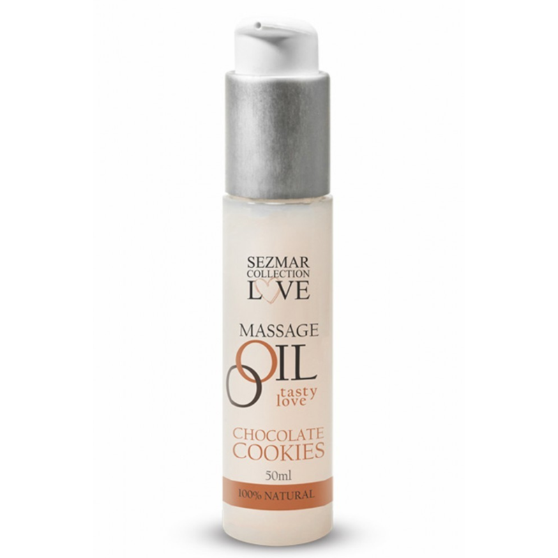 Huile de massage comestible cookie chocolat 50ml 