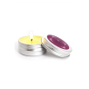 Mini Bougie de massage fruit de la passion 30ml 100% naturelle 