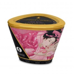 Bougie de massage à la rose 170ml 