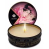 Mini bougie de massage à la rose 30ml 