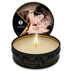 Mini bougie de massage chocolat 30ml 