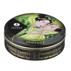 Mini bougie de massage thé vert 30ml 
