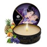 Mini bougie de massage fruits exotiques 30ml 