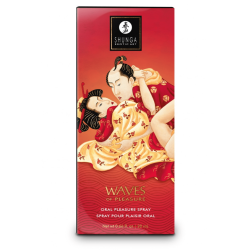 Spray pour plaisir oral saveur vin pétillant à la fraise 20 ml - Shunga