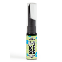 Gels pour Sexe Oral Fraise  Menthe  Flirty Kiss 2×8 gr Secret Play