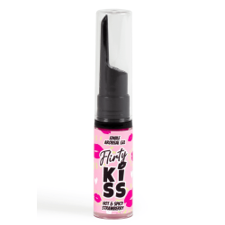 Gels pour Sexe Oral Fraise  Menthe  Flirty Kiss 2×8 gr Secret Play