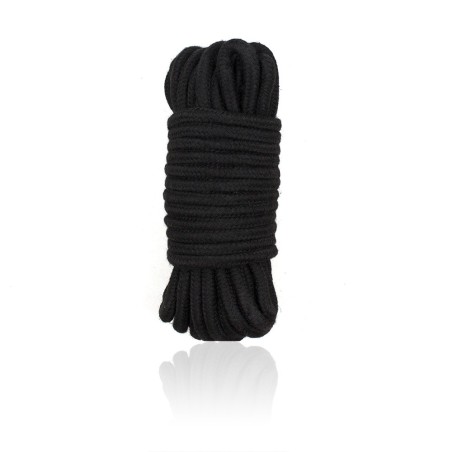 Corde bondage noir 10 mètres 