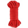 Corde de bondage shibari rouge 10M 