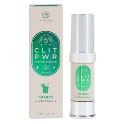 Baume stimulant chauffant pour clitoris Mojito 15ml 