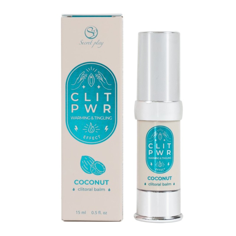 Baume stimulant chauffant pour clitoris Noix de coco 15ml 