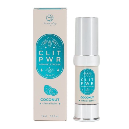 Baume stimulant chauffant pour clitoris Noix de coco 15ml 