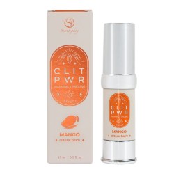 Baume stimulant chauffant pour clitoris Mangue 15ml 