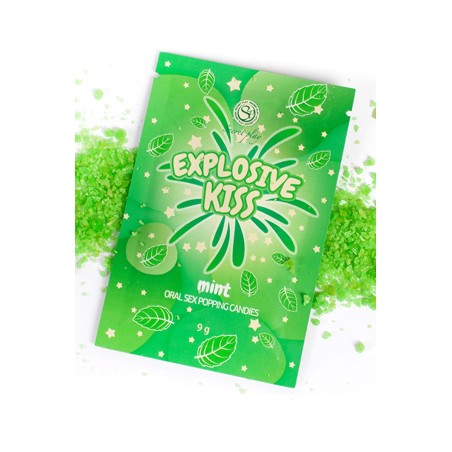 Bonbons pétillants à la menthe spécial sexe oral 