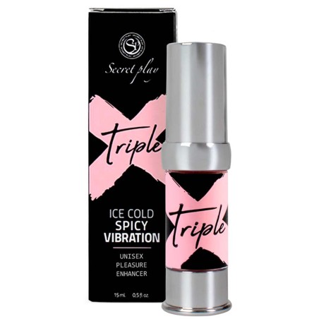 Gel intensifiant de plaisir froid vibrant 15ml 