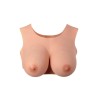 Buste seins réaliste couleur peau claire Taille L Bonnet E 