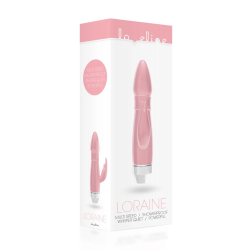 Vibromasseur Rabbit rose multivitesse 