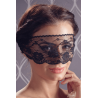 Masque pour les yeux en dentelle noire avec lien à nouer - Cottelli