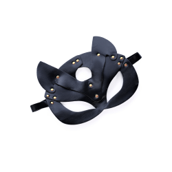 Masque félin en faux cuir - Mapalé