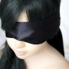 Bandeau noir satinée 