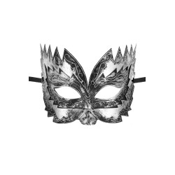 Masque haut argenté Don Giovanni 