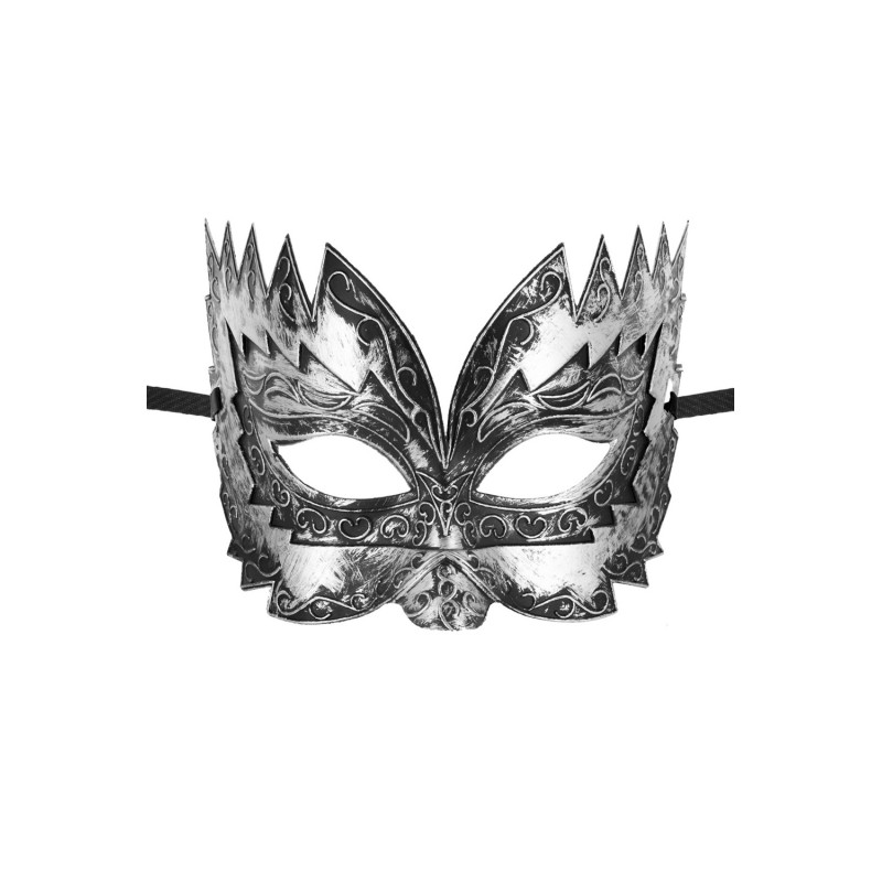 Masque haut argenté Don Giovanni 