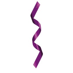 Bandeau satiné violet pour les yeux 