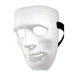 Masque Don Juan blanc 