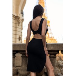 Robe noire Anastasia