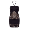 Robe bustier maille et dentelle